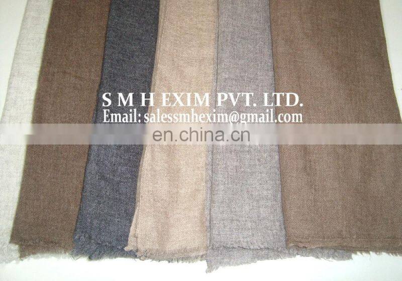 Pashmina Shawls Natural Colour