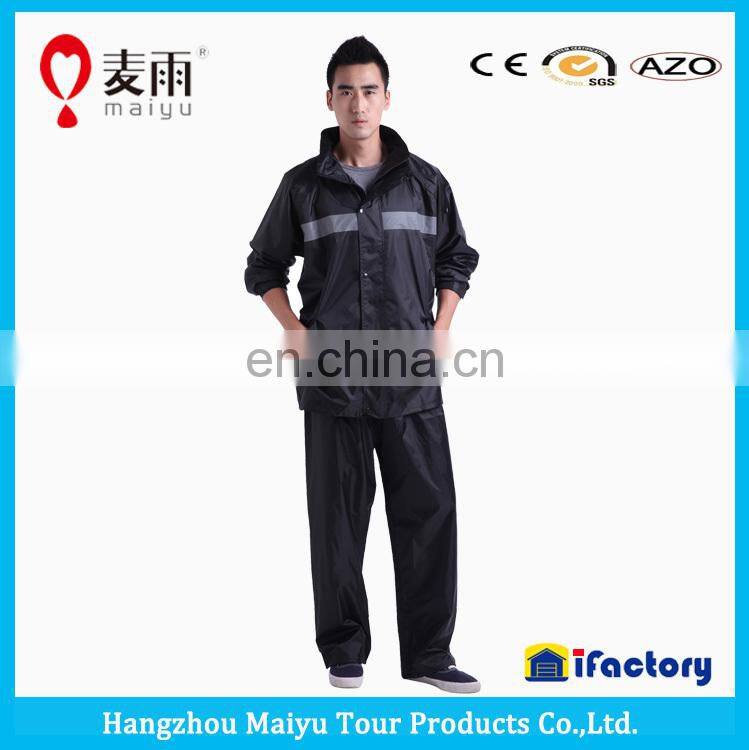 black comfortable unisex windproof waterproof breathable pants