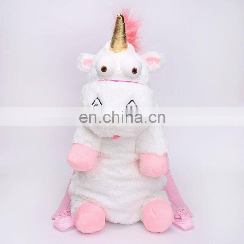 Plush Antelope Backpack Bags Kids Preschool Animal Backpack