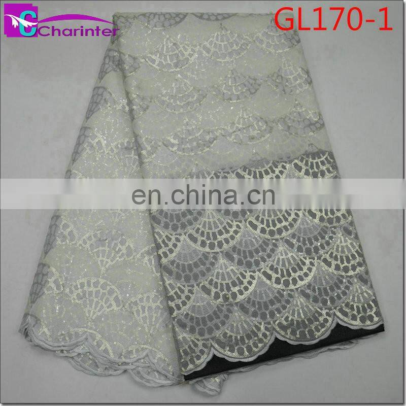 High quality Charinter organza lace fabrics GL170