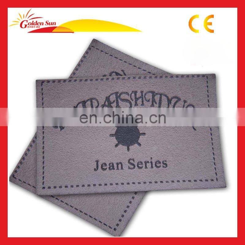 High Quality Hot Stamping Logo Leather Patch