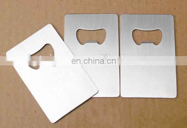 Top quality Blank Metal bottle opener parts for sales