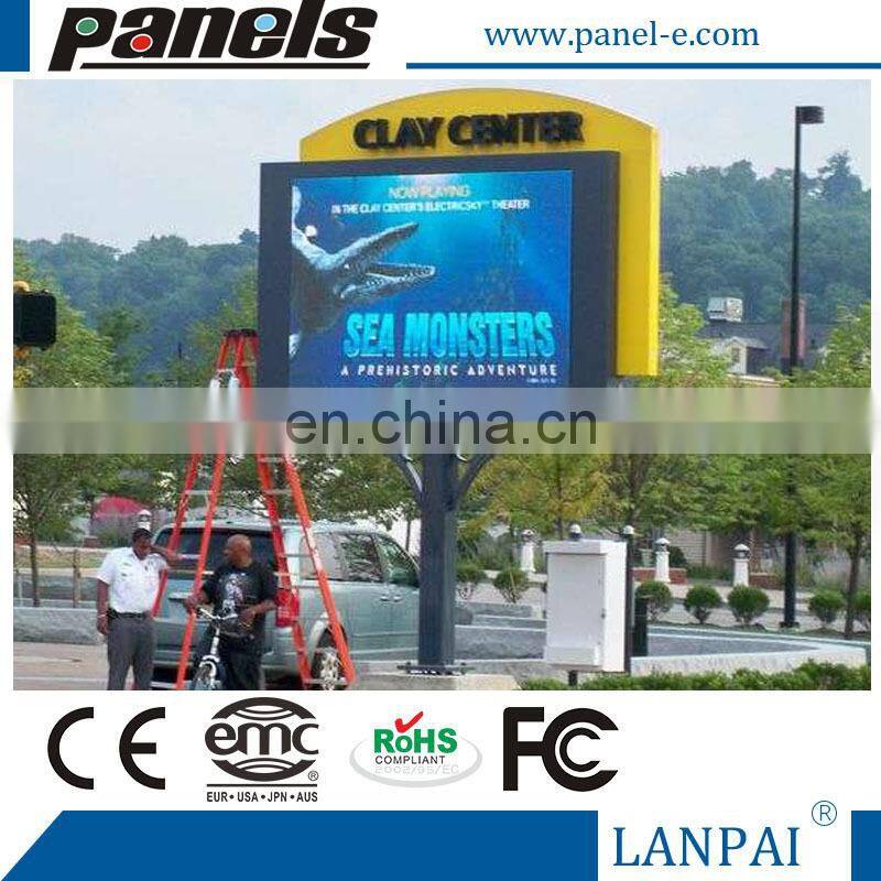 High resolution full color waterproof p5 outdoor led display