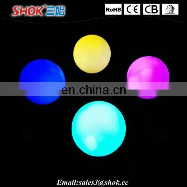PVC flashing led mood light ball for party,color changable led ball