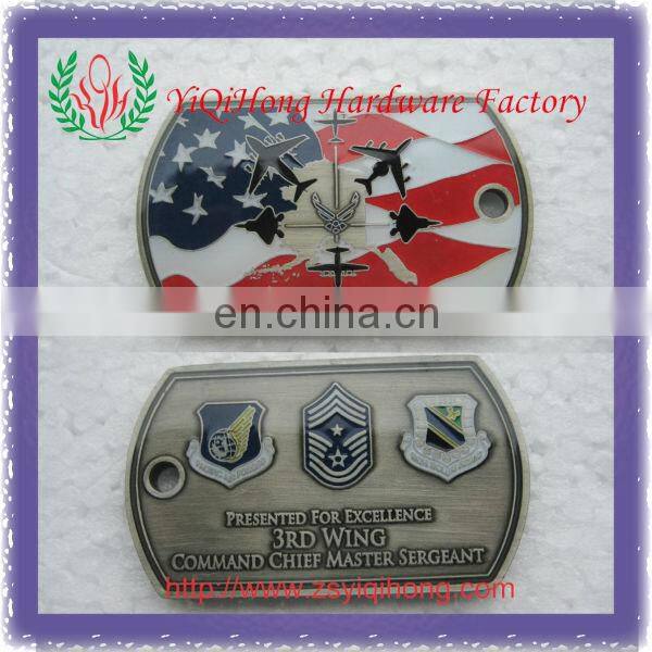 offset printed dog tags