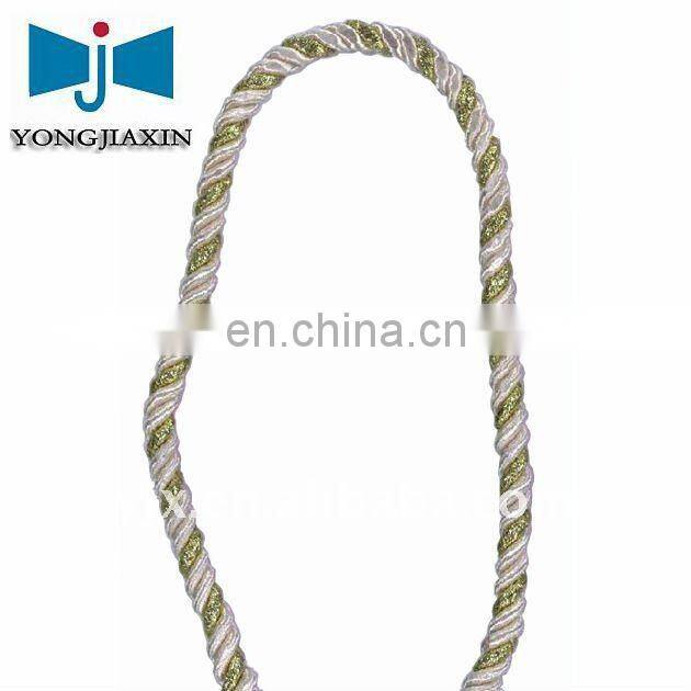 braided cord used in jewerly / garment