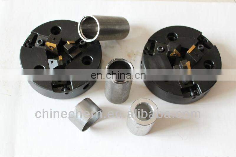 Hydraulic automatic double-end tube chamfering machine