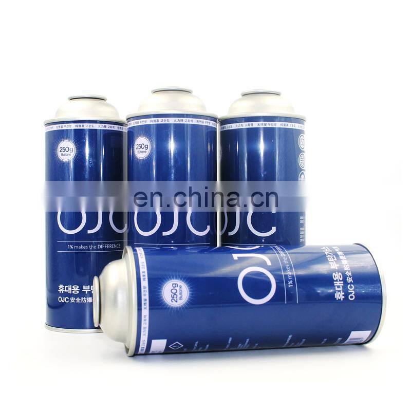 Outdoor Stove With Filled Propane Camping Butane Gas Cartridge