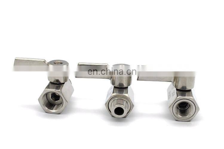 High quality stainless steel 304 G3/4" BSP mini ball valve MXM two way valve