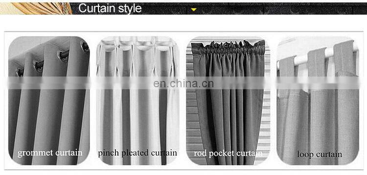 Jacquard curtains of jacquard linen curtain