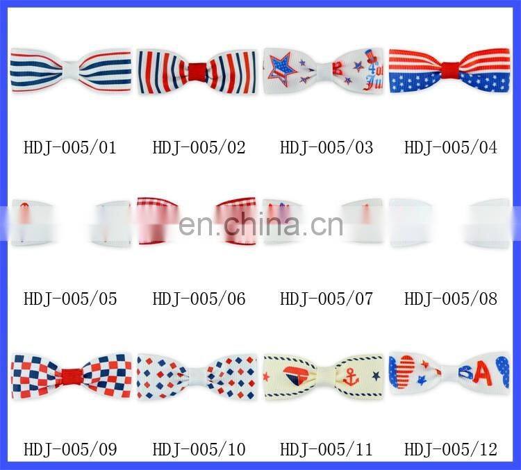 Stylish St Patrick's Day Green Baby Girls Hair Accessories Ribbon New Years Hair Bows Princess Hair Bow