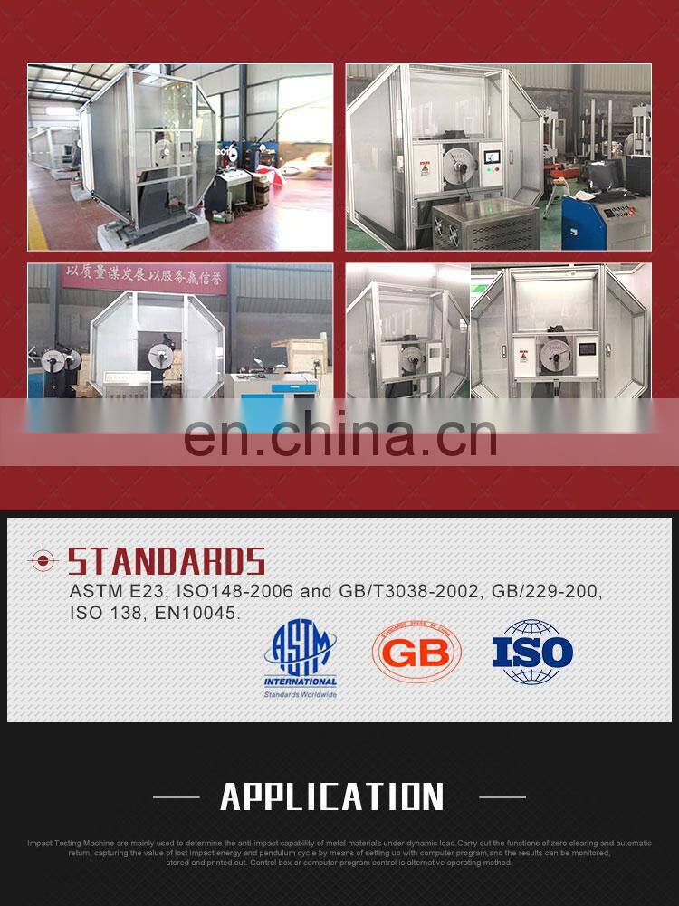 JBW-300C 450C 600C 750C Computer Automatic Impact Strength Testing Machine