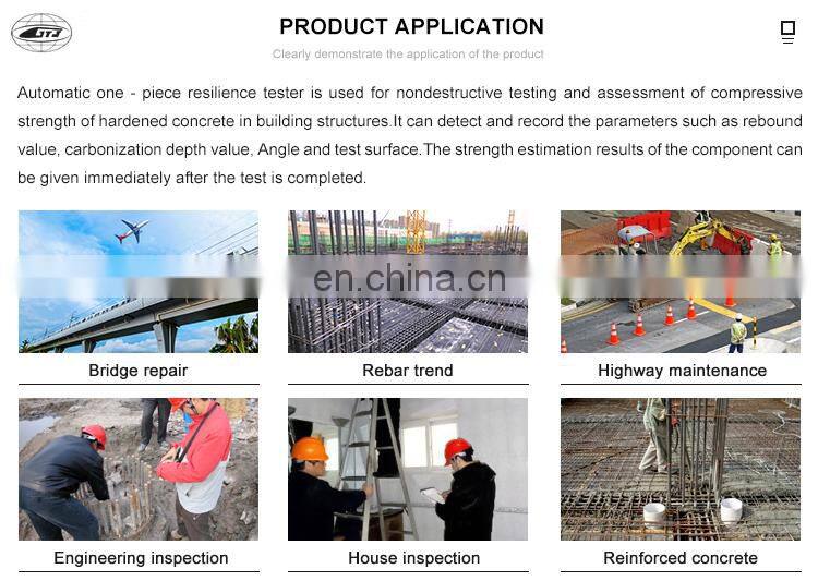 High quality Esclerometro schmidt concrete digital test hammer