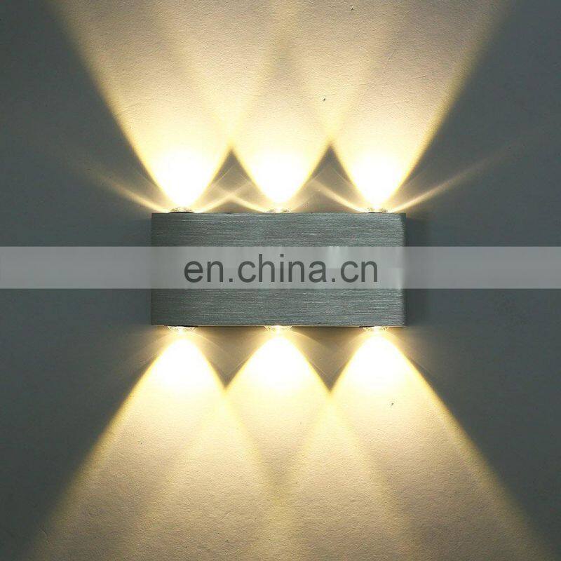 6W LED Wall Lamp Up Down Modern Aluminum Wall Light