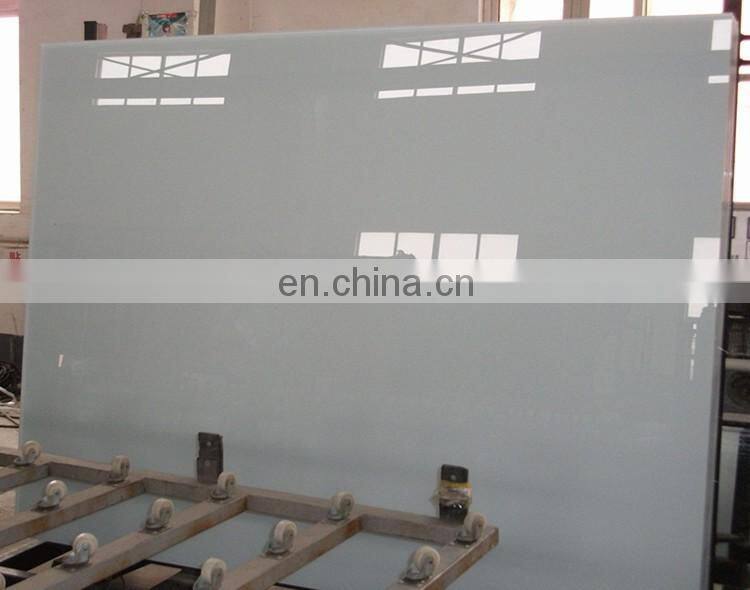 8mm clear toughened glass with polished edge