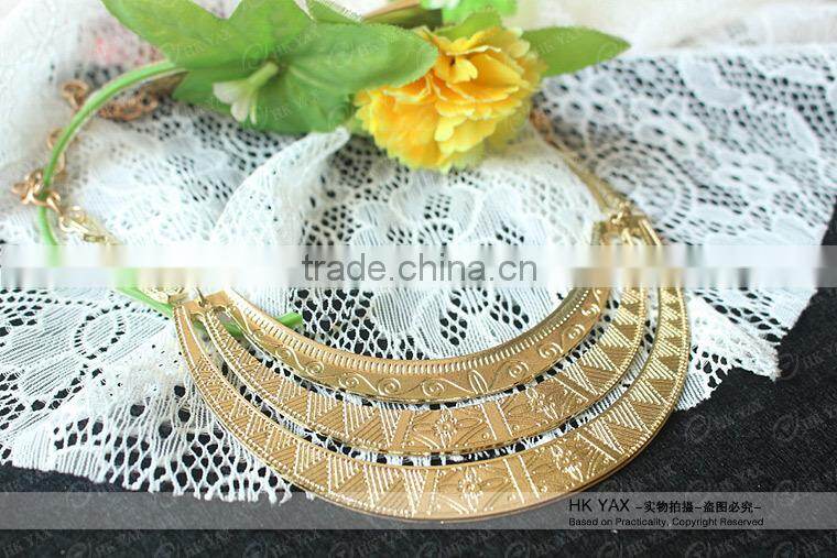 W0326 Plated gold short necklace chain,short necklace chain short design,short necklace chain