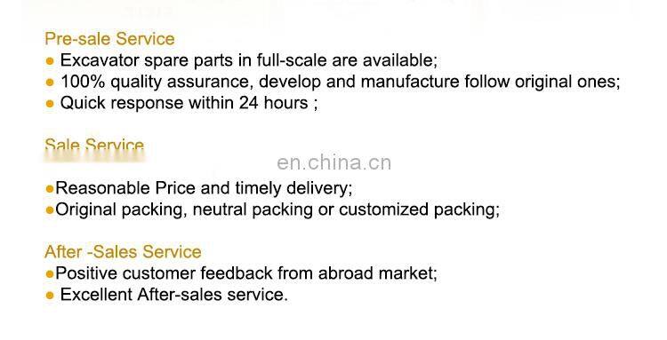 heavy construction machinery VOLVO,earthmoving genuine excavator PC400-7 track chain