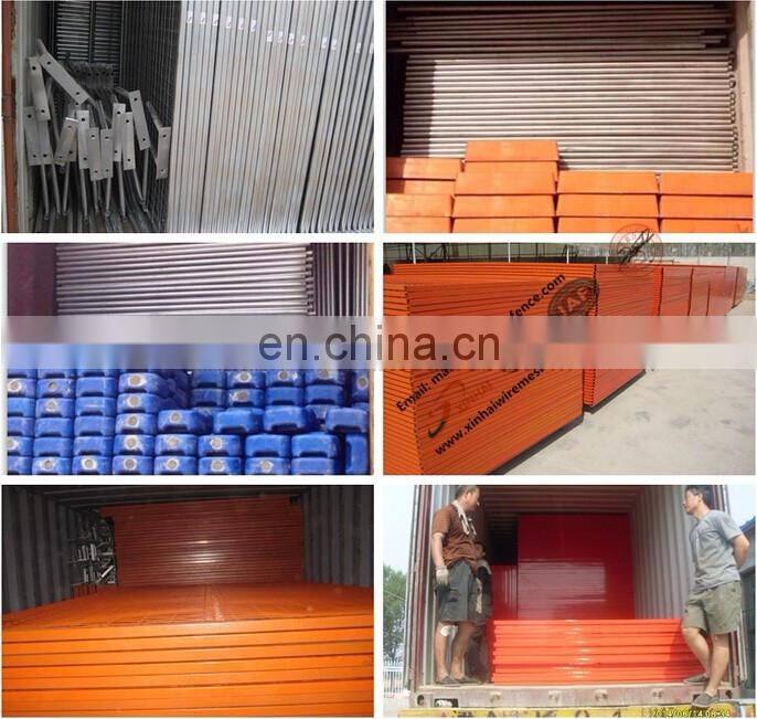 PVC Coated Canada Temporary Fence/Construction Event Temporary Fencing