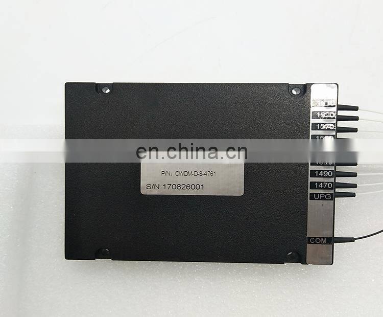 Max,DMux CWDM 8ch,WDM/FWDM/CWDM with manufacture price, ABS box lc upc connector,