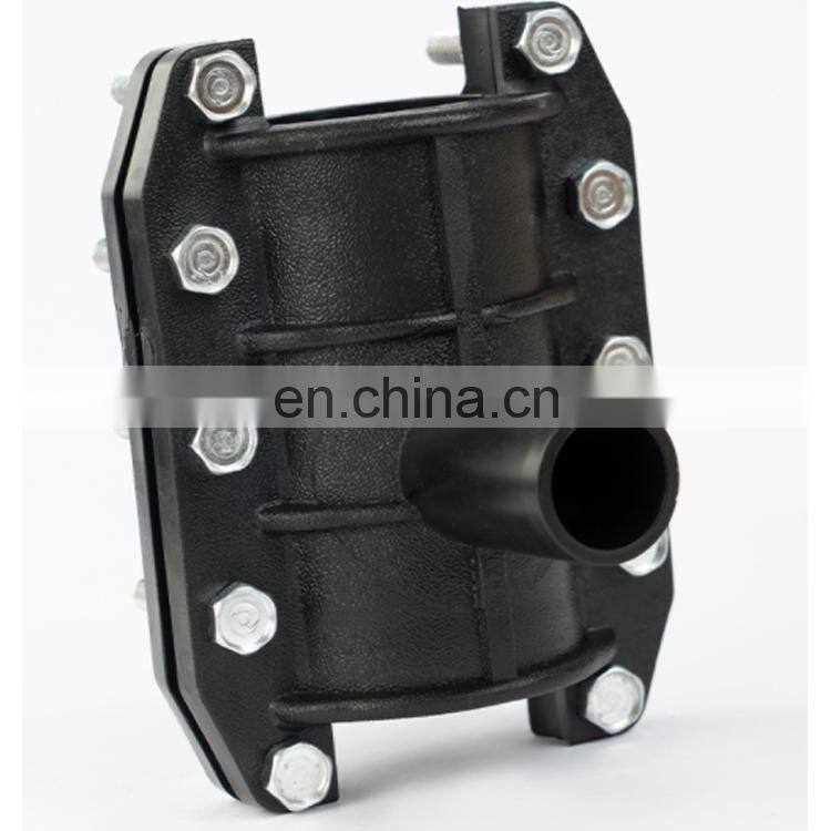 HDPE hot  fusion fittings dn110 63mm 160 63mm 160 110mm joint coupling