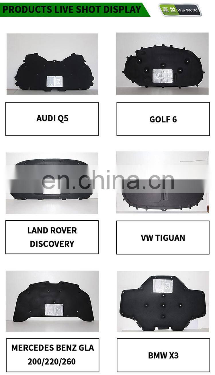 Benz GLB W247 Front Engine Hood Insulation Cover Top - Selling Use for Mercedes Car Engine Hood Bonnet Carbon Fiber Common Use