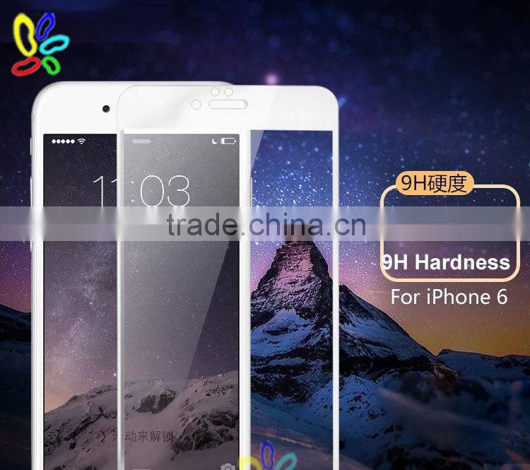 2.5d tempered glass screen protector for iphone 6