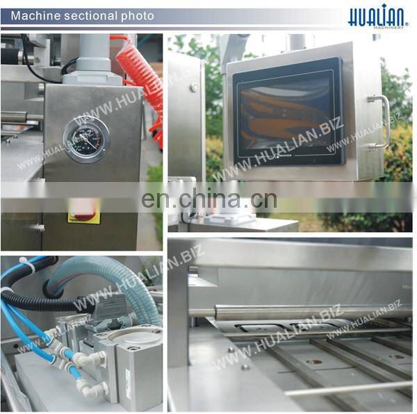 HVT-450A/2 Hualian Automatic Tray Vacuum Gas Flushing Machine