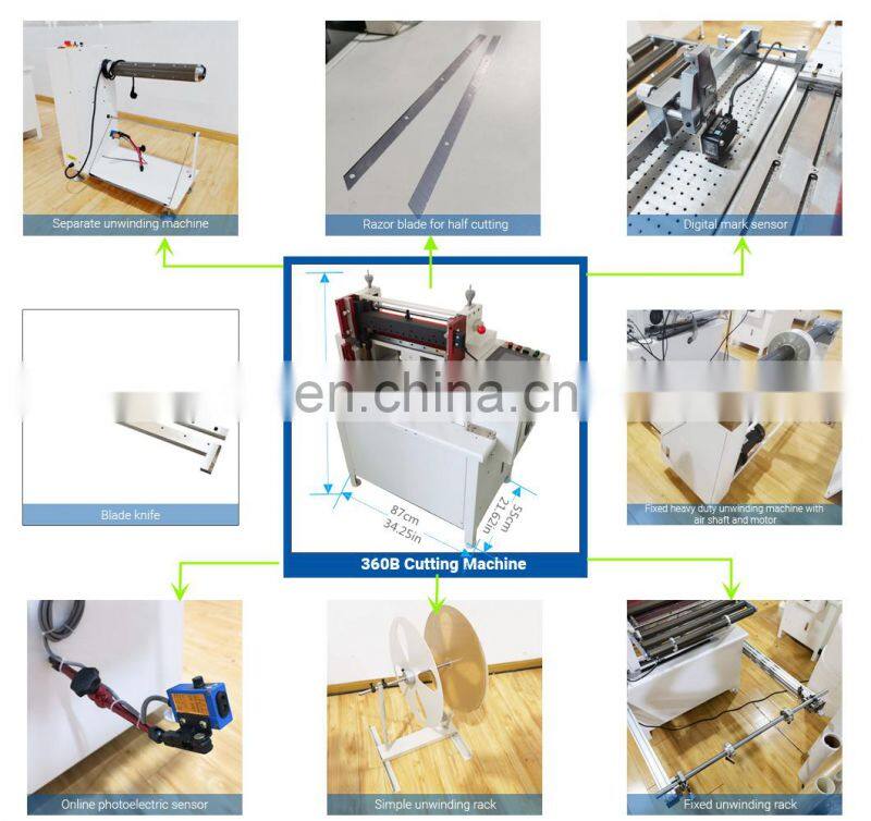 plastic roll sheet cutting into pieces machines