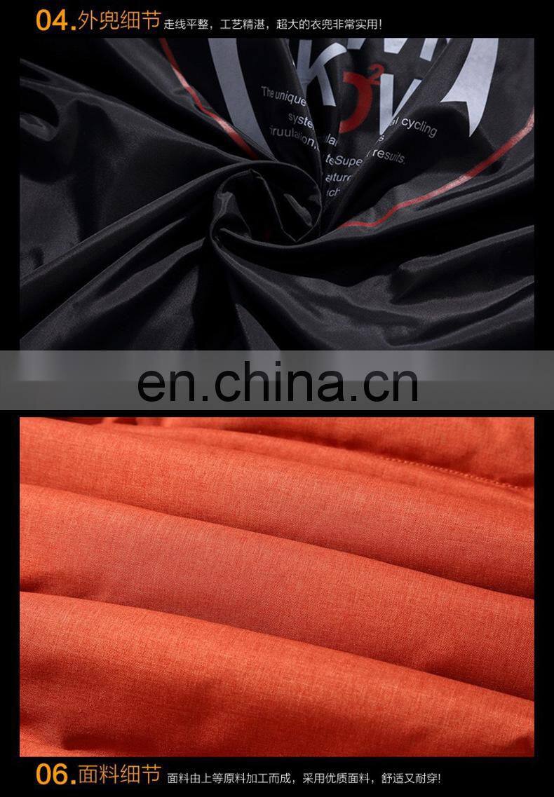 Wholesale winter jacket men's overcoat mens customized jackets winter windproof cloth for men bubble coat bubble jacket