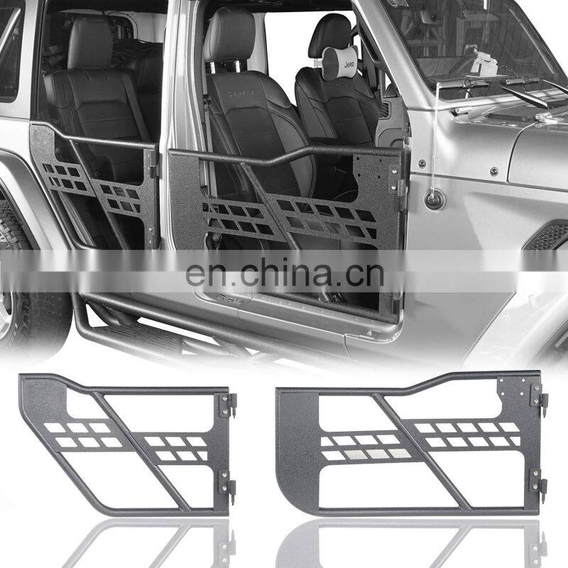 JL1078 JK TUBE 4 DOOR half door for Vehicles for jeep for wrangler JL accessories steel door for jeep JL2018+ new desigh LANTSUN