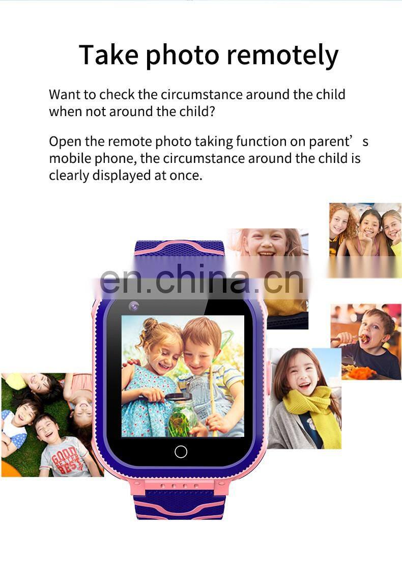 4G Kids Smart Watch T3, 2018 Hottest Gift For Kids in Xmas And New Year,Smart Watch With Touch Screen And Camera Use Nano Card