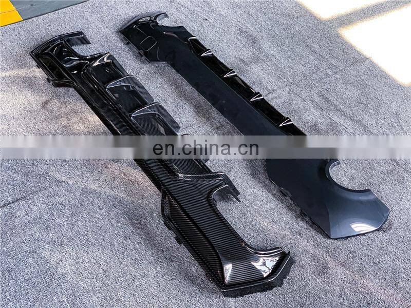 Runde Newest G22 For 2021 BMW 4 Series Carbon Fiber Front Lip 425i 430i Modified Dry Carbon Rear Lip