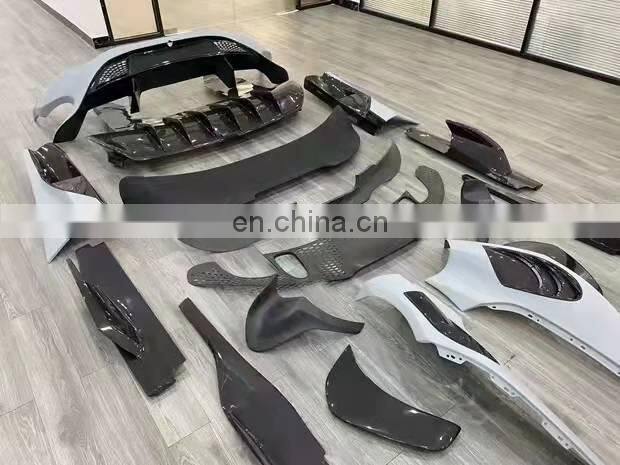 Runde Top Ranking Quality Carbon Fiber Upgrade 765 LT Style For Mclaren 720S Front Rear Bumper Side Skirt Spoiler Body Kit