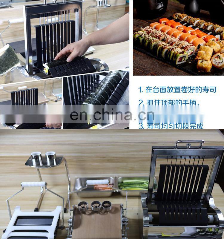 Factory Direct Sale Sushi Roll Cutter / Sushi Roll Cutting Machine / Commercial Rice Ball Machine