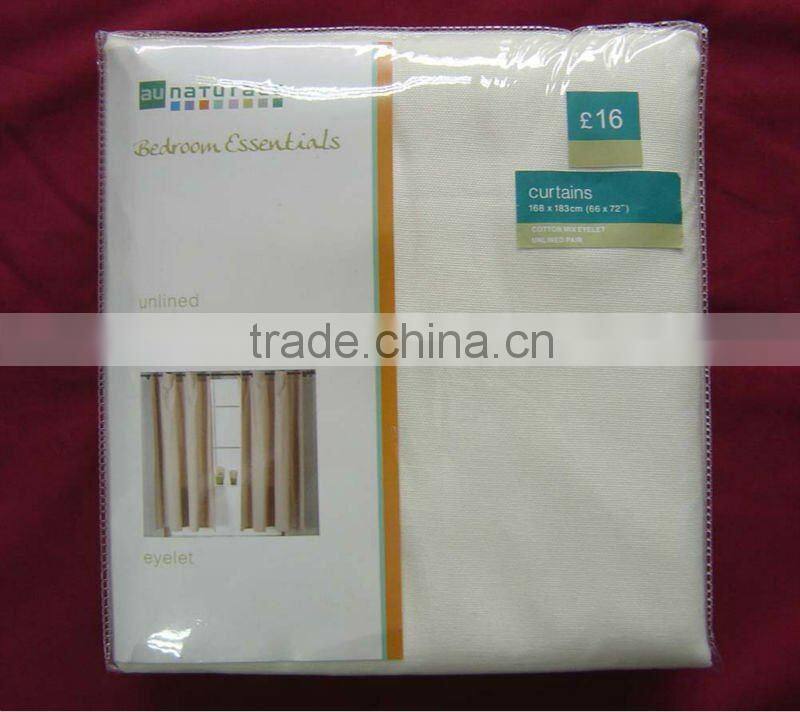 beautiful design fashion window decorative eyelet curtains