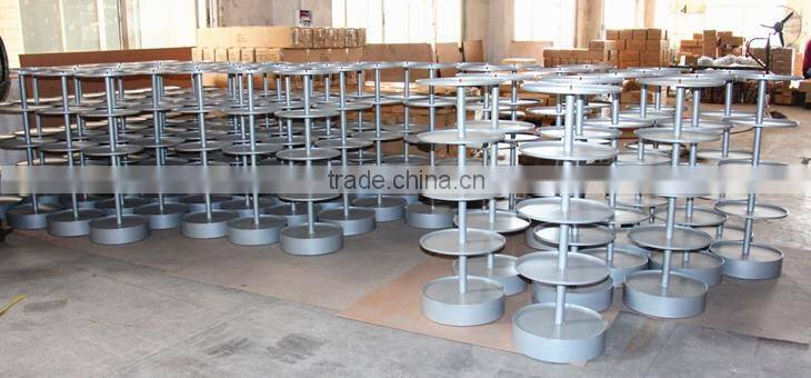 metal material candy display rack with circle Acrylic