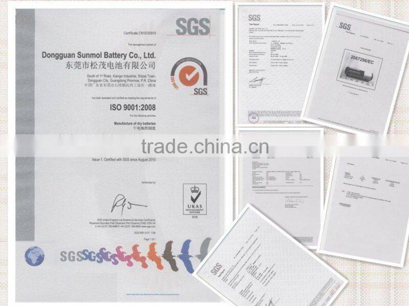 customed 4pcs/shrink aaa battery for price of dry battery