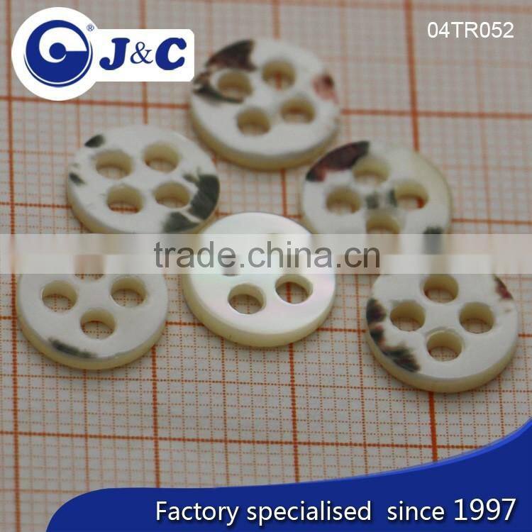 J&C 5 holes Trocas shell buttons for fashion shirt.TR051,052