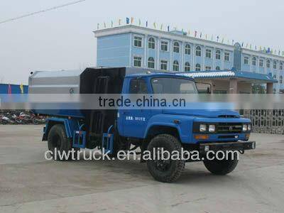 Dongfeng 10000litres Hanging barrels garbage truck