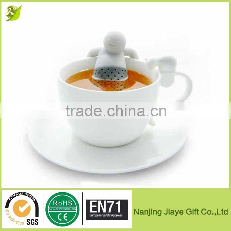 Whosale chinese tea gift mr tea infuser
