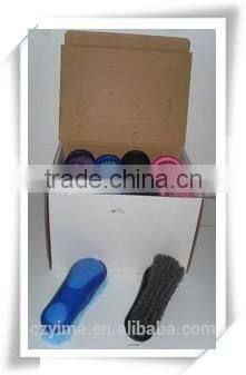 12 pcs horse body brush with display box for show/assorted color