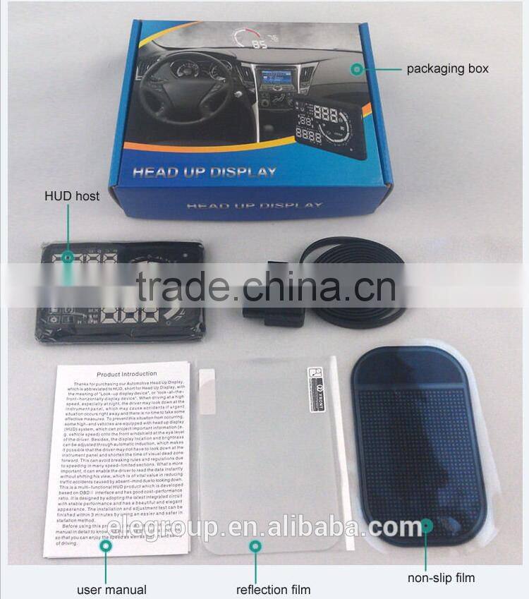 Universal HUD Vehicle-Mounted Head up system Head up display