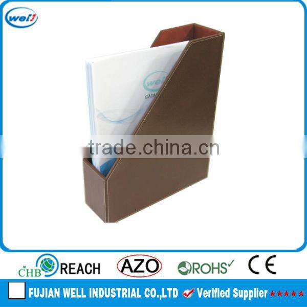 faux leather file holder document holder
