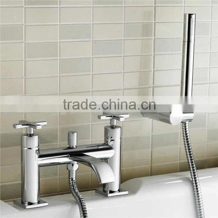 Chrome Bathroom Basin Mixer Tap Bath Filler Shower Tap