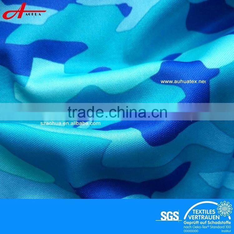 100% polyester military camouflage fabric