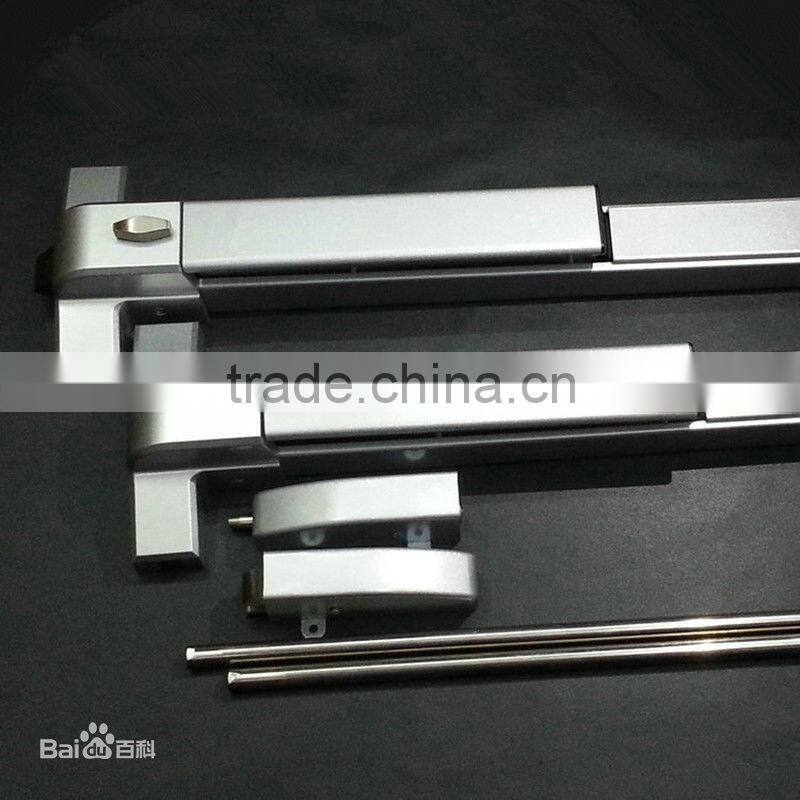 Double leaf wooden fireproof door