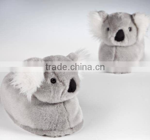 Wholesale plush koala slippers from chinese factory