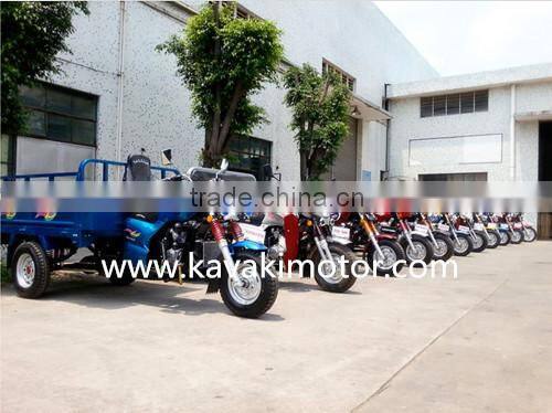 KAVAKI Three Wheel Mini Cargo Truck With Delivery Box Engine Powered