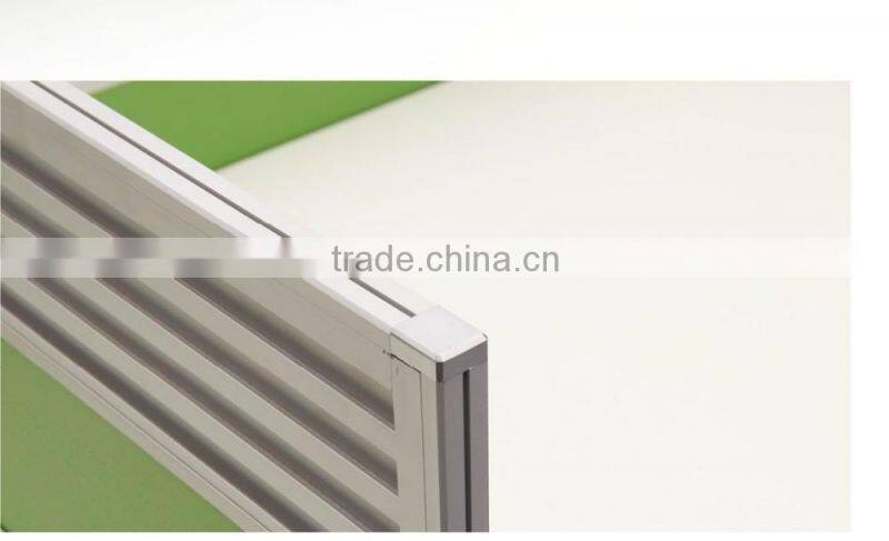 Hight quality cheap price new modern design office furniture with 30mm thickness aluminum frame office partition
