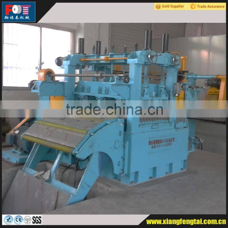 Metal sheet cut length line and 17 rolls straighten and leveling machine